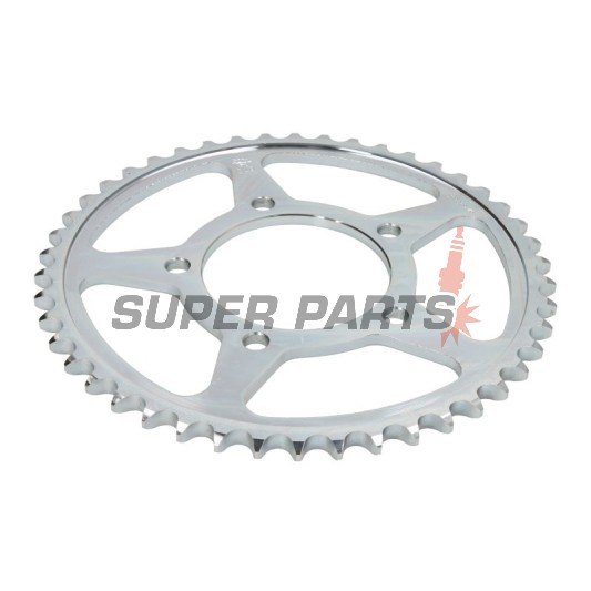 Πίσω γρανάζι -JT- JTR829,46, 46 δόντια, ατσάλινο, Suzuki GSF 600 1994-2004, GSF 650 2005-2006, GSX 600/750 1989-2006, GSX-R 1100 1986-1988, GSX-R 400 1988-1989, GSX-R 600 1992-1993, GSX-R 750 1985-1990, RF 600 1993-1997, VZ 800 1997-2004