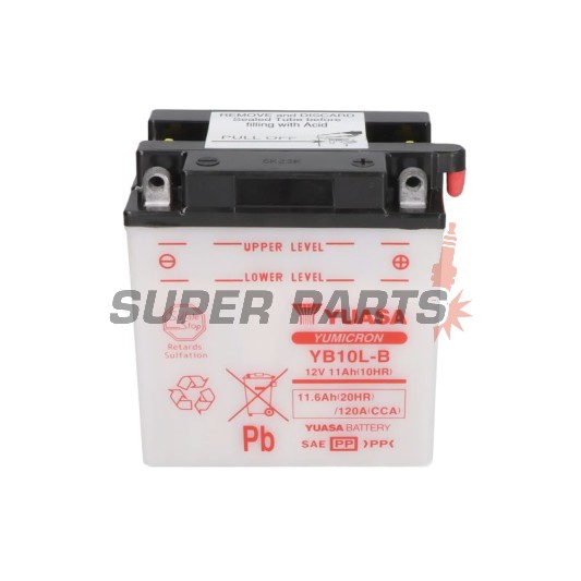 Μπαταρία -YUASA- YB10L-B-CP, 11.6Ah 12V
