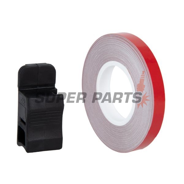 Ρίγες ζαντών -OXFORD- Wheel Stripes 6m x7mm, κόκκινα ανακλαστικά