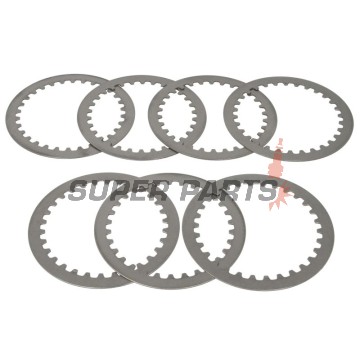 Σετ ατσάλινων δίσκων συμπλέκτη -TRW- MES308-7, Kawasaki VN800 Drifter (2001-2003) + Suzuki RM250 (1996-2012)