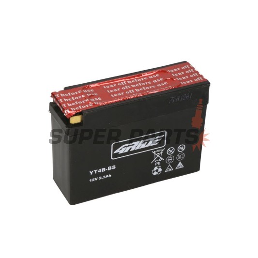 Μπαταρία -4 RIDE- YT4B-BS 4RIDE, 2.3Ah 12V