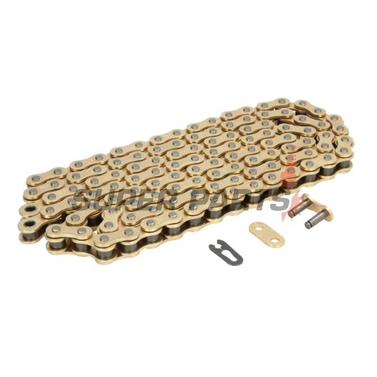 Αλυσίδα -DID- 520ERT3G&G-114, μέγεθος 520, 114 κρίκοι, off-road/motocross, χρυσή