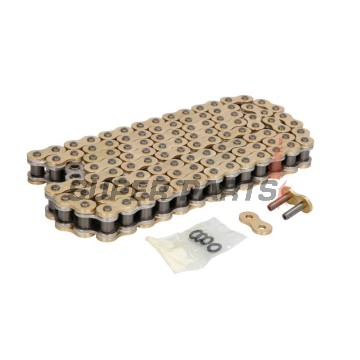 Αλυσίδα -JT- JTC530Z3GS110RL, μέγεθος 530, 110 κρίκοι, διπλό ενισχυμένη, χρυσή