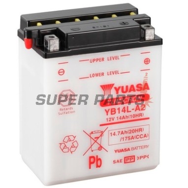 Μπαταρία -YUASA- YB14L-A2, 15Ah 12V