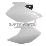 Πίσω πλαϊνά πλαστικά -POLISPORT- μαύρο/λευκό, YAMAHA WR 250/450 2007-2014