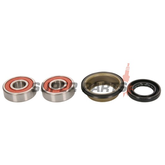 Σετ ρουλεμάν τροχού -TOURMAX- Honda CB 450 1982-1986, Honda CB 500 1994-1996, Honda CN 250 1991-1999, Honda FES 125/150 1998-2002, Honda NES 125 2000-2007, Honda NES 150 2000-2006, Honda NSS 250 2001-2004, Honda SH 100 1996-2001