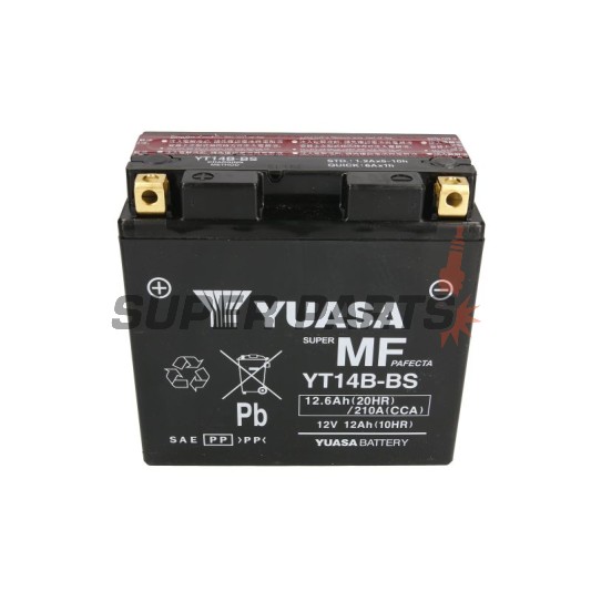 Μπαταρία -YUASA- YT14B-BS, 13Ah 12V