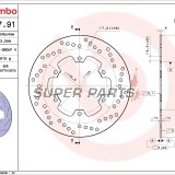 Δίσκος φρένου -BREMBO- 68B40791, Ducati 851/888 SP, 907ie, GT1000, Monster 696, 900 Superlight/SS, ST2/ST4/ST4S, Sport 1000; Laverda Diamante 668/SFC1000; Yamaha XJ600N, YZF-R1