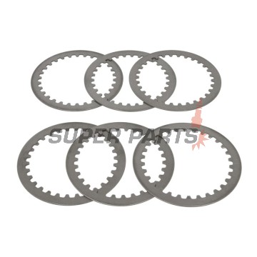 Σετ ατσάλινων δίσκων συμπλέκτη -TRW- MES303-6, Kawasaki EN 450/500 Vulcan; ER 500 Twister; GPX 600R; GPZ 400/500/550/600; GT 550; KLE 500; KLR 600/650; KLX 650; Z 400/550; ZL 600 Eliminator; ZR 550 Zephyr; ZXR 750 Stinger