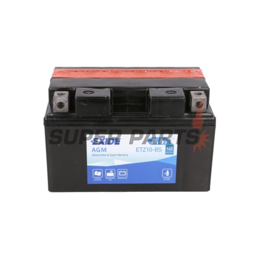 Μπαταρία -EXIDE- YTZ10S-BS, 8.6Ah 12V