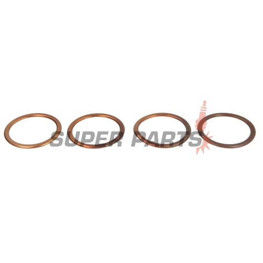 Φλάντζα εξάτμισης -WINDEROSA- Kawasaki Z 1000 2003-2009, Kawasaki Z/ZG 1000 1986-2006, Kawasaki ZG 1000 1986-2006, Kawasaki ZR 1200 2001-2005, Kawasaki ZRX 1100 2000, Kawasaki ZRX 1200 2001-2004, Kawasaki ZX 1000 1988-1990
