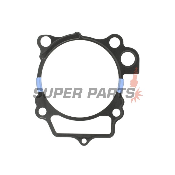Φλάντζα για κύλινδρος (κάτω) -ATHENA- CCM MX 450 2008, Gas Gas EC 450 2013-2015, Yamaha WR 450 2007-2014, YFZ 450 2009-2020, YZ 450 2006-2009