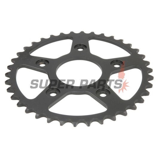 Πίσω γρανάζι -JT- JTR701,38, 38 δόντια, ατσάλινο, Aprilia AF1 125 1993-1994, RS 125 1993-2007, Tuareg 125 1989-1990, Cagiva Mito 125 1990-2010, N1 125 1997-1999, Raptor 125 2003-2010, River 600 1994-1999, Supercity 125 1991-1999