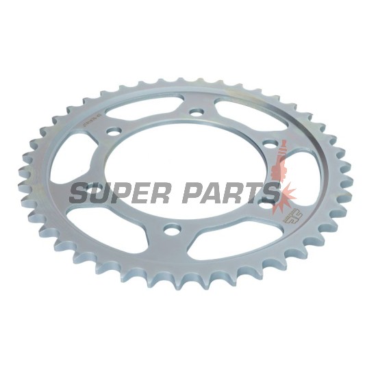 Πίσω γρανάζι -JT- JTR1876,43, 43 δόντια, ατσάλινο, Suzuki GSX-R 1000 2017-2020, GSX-R 600 2011-2019, GSX-R 750 2011-2020, GSX-S 1000 2015-2018, GSX-S 750 2017-2018, Yamaha FJ-09 847 2015-2017, FZ-07 689 2015-2017, FZ-09 850 2014-2017