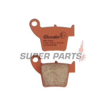 Τακάκια φρένων -BREMBO- 07HO48SD, Honda CR/CRF/XR/XRV/XL, Suzuki DR-Z/RM/RM-Z, Yamaha YZ/WR, Kawasaki KX/KDX/KLX, Gas Gas EC, Beta RR, Aprilia RXV/MXV, TM MX/SM 85