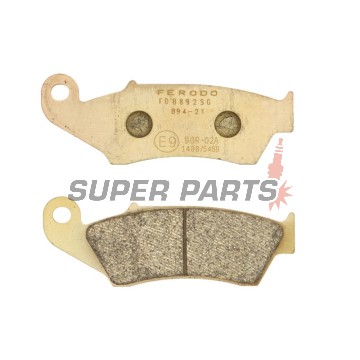 Τακάκια φρένων -FERODO- FDB892SG, Honda CR/CRF/XR/Africa Twin/Transalp, Suzuki DR-Z/RM-Z/DR, Yamaha WR/YZ, Gas Gas EC/MC, Beta RR/Xtrainer, Kawasaki KX/Versys, Aprilia RXV 1993-2019