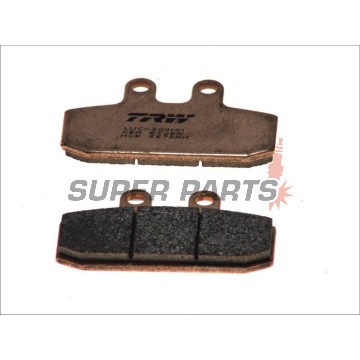 Τακάκια φρένων -TRW- MCB557SRM, sintered, Aprilia Atlantic/Scarabeo/Sportcity 125-500, Leonardo 250-300, Tuareg 125-600, Cagiva Blues/Mito/Roadster 50-200, Gilera Dakota/ER/XRT 125-600, Honda NSR/CRM/XL 125, Malaguti Spider Max 500, Peugeot Speedake 50, S