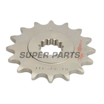 Μπροστινό γρανάζι -JT- JTF578,16, 16 δόντια, Yamaha FZR 400 1988, 1990-1995, XTZ 750 1990-1998