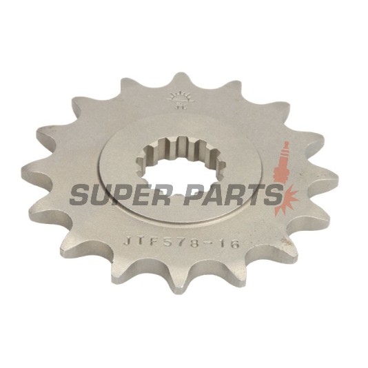 Μπροστινό γρανάζι -JT- JTF578,16, 16 δόντια, Yamaha FZR 400 1988, 1990-1995, XTZ 750 1990-1998