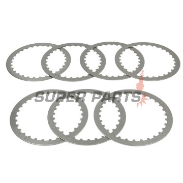 Σετ ατσάλινων δίσκων συμπλέκτη -TRW- MES442-7, Husqvarna SM 450R/510R 2003-2008, Husqvarna TC 250/450/510 2002-2007, Husqvarna TE 250/250ie/450/510 2003-2013