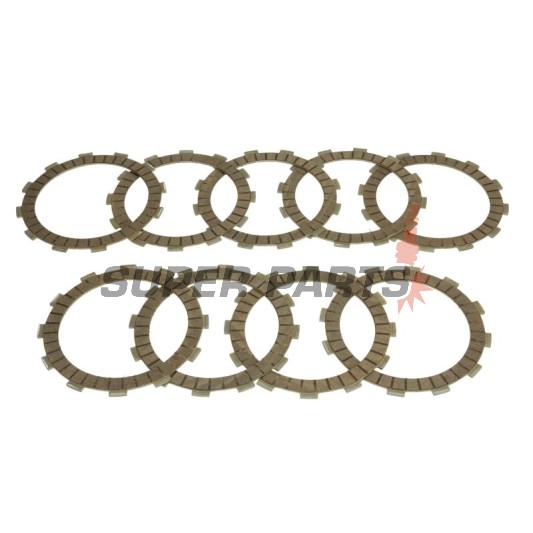 Σετ δίσκων συμπλέκτη -FERODO- FCD0309, Suzuki GS/GSX 1100, Intruder 1500 1980-2007
