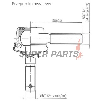 Εξωτερικό ακρόμπαρο -4 RIDE- Polaris Predator 500 2003-2006