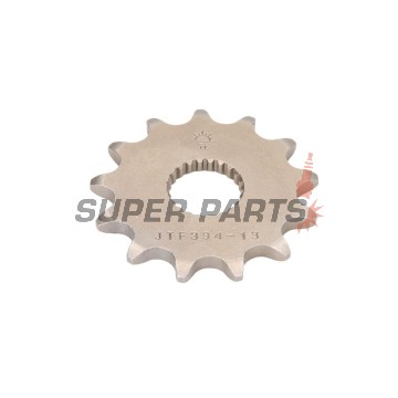 Μπροστινό γρανάζι -JT- JTF394,13, 13 δόντια, Aprilia AF1 125 1988-1994, Classic 125 1996-1999, Climber 240/280/300 1989-1996, MX 125 2004-2007, κόκκινο Rose 125 1988-1999, RS 125 1993-2013, RX 125 1990-1997, 2000, 2008-2010, SX 125 2008-2010