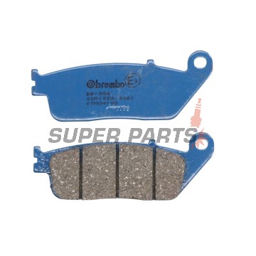 Τακάκια φρένων -BREMBO- 07HO4108, Cagiva Navigator/Daelim Roadwin/VL/Honda CB/CBF/CBR/FJS/FMX/VFR/Kymco Venox/Triumph Bonneville/Scrambler (1990-2007)