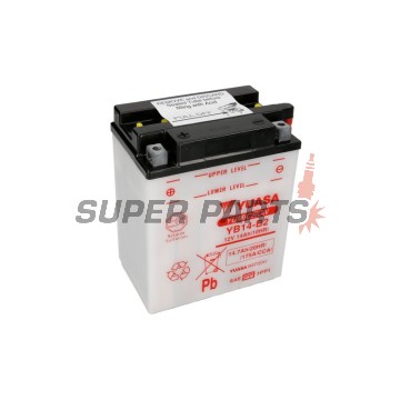 Μπαταρία -YUASA- YB14-B2, 15Ah 12V