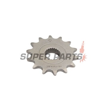 Μπροστινό γρανάζι -JT- JTF1593,14, 14 δόντια, Yamaha YFM 250 2008-2013