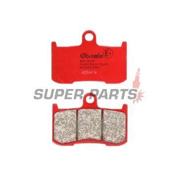 Τακάκια φρένων -BREMBO- 07KA23SA, Indian Chieftain/Roadmaster/Scout/Springfield 1800, Kawasaki Z/ZX-9R 800-1000, Suzuki GSX/GSX-S 600-1300, Triumph Daytona/Speed/Street/Tiger 675-1050, Victory Cross/Hammer/Kingpin/Vegas 1634-1731