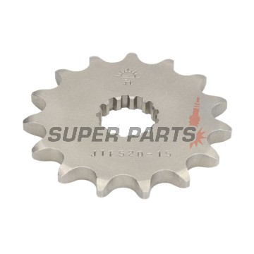 Μπροστινό γρανάζι -JT- JTF520,15, 15 δόντια, Cagiva Navigator 1000 2001-2005, Raptor 650 2001-2007, V-Raptor 650 2001-2007, Hyosung Comet 650 2006, 2010, GT 650 2004-2012, Kawasaki W 650 1999-2006, ZR 750 1991-1994, ZR-7 750 1999-2004