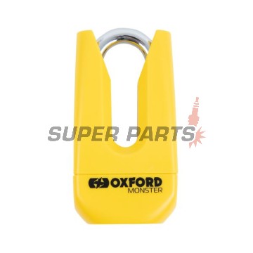 Κλειδαριά -OXFORD- Monster 11mm, κίτρινος