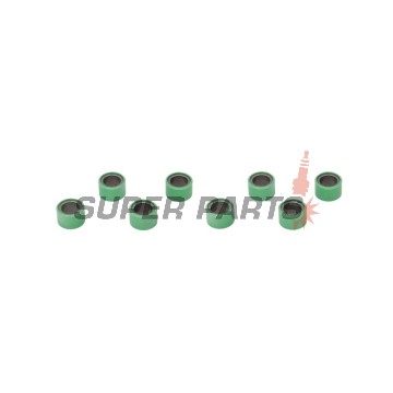 Μπίλιες βαριατόρ -RMS- 25x17mm, 18.6g, 8τεμ., Aprilia Atlantic 400 2005-2007, Aprilia Atlantic 500 2005-2008, Aprilia Scarabeo 400 2006-2007, Aprilia Scarabeo 500 2006-2008, Piaggio Beverly 400 2006-2010