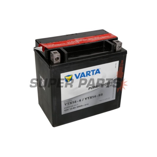 Μπαταρία -VARTA- YTX14-BS, 12Ah 12V