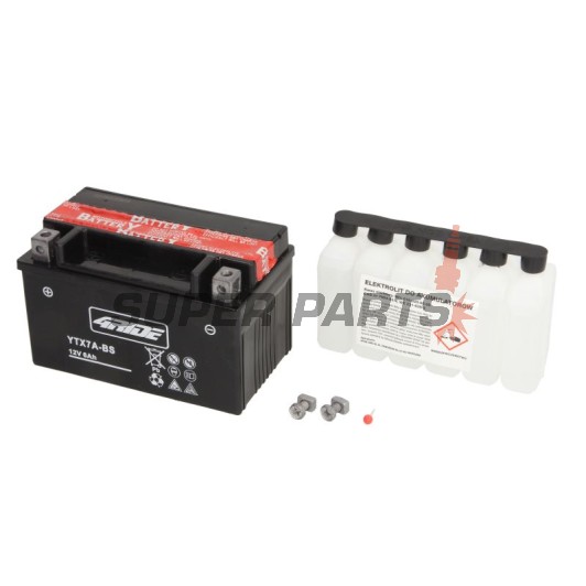 Μπαταρία -4 RIDE- YTX7A-BS 4RIDE, 6.3Ah 12V