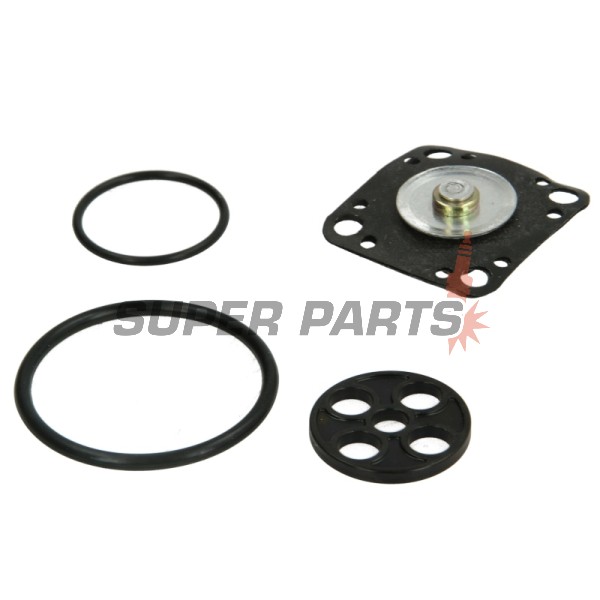 Κιτ επισκευής ρουμπινέτου καυσίμου -TOURMAX- Kawasaki KZ 440/550 1980-1983, Kawasaki KZ 650 1981, Kawasaki KZ 750 1982, 1984, Kawasaki Z 500 1979-1980, Kawasaki Z 400 1980-1981, Kawasaki ZL 600 1986-1987, 1996-1997, Yamaha SRX 600 1986