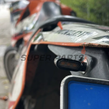 Σετ φλας -MOTORIX- μεταλλικά, LED - γενικής χρήσης