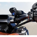 Αντάπτορας USB -4 RIDE- USB Type C, με βάση για τιμόνι 22mm - universal