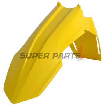 Μπροστινό φτερό Supermoto -POLISPORT- κίτρινο, SUZUKI RM-Z 250/450 2008-2018