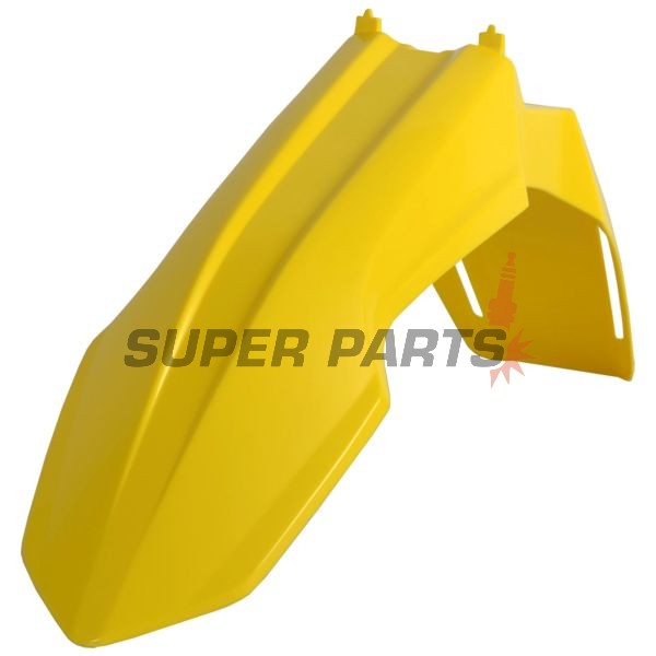 Μπροστινό φτερό Supermoto -POLISPORT- κίτρινο, SUZUKI RM-Z 250/450 2008-2018