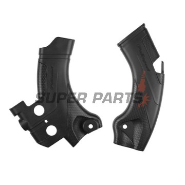 Προστατευτικά πλαισίου -POLISPORT- μαύρο, HONDA CRF 250/450 2021-2024