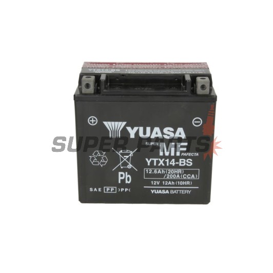 Μπαταρία -YUASA- YTX14-BS, 13Ah 12V