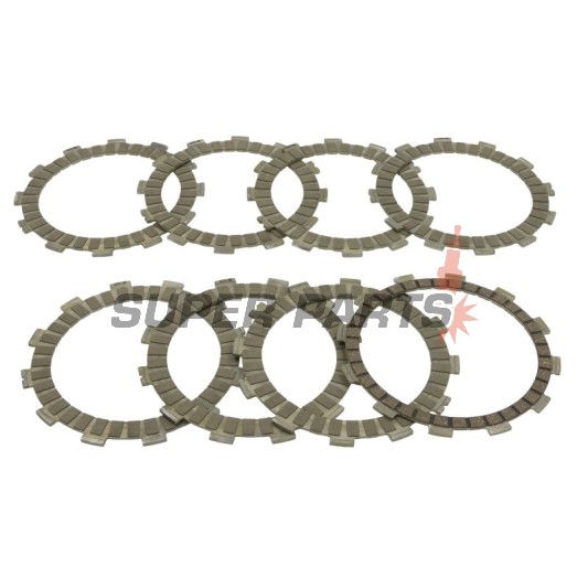 Σετ δίσκων συμπλέκτη -TRW- MCC157-8, Honda CRF250R/X & 300X (2004-2017), KTM EXC-F 250 (2005-2013), KTM SX-F 250/250 4T (2005-2012), KTM SXS-F 250 (2006-2009), KTM XC-F 250 (2011-2012)