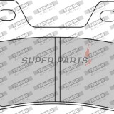 Τακάκια φρένων -FERODO- FDB2042EF, Aprilia Pegaso/RSV/Falco/Dorsoduro/Tuono, Benelli Tornado/TnT/TreK, BMW F/G/R nineT, Ducati Monster/Multistrada/SS/ST/Streetfighter, Husqvarna SM/Nuda/Svartpilen, KTM Adventure/Duke/LC4/Super