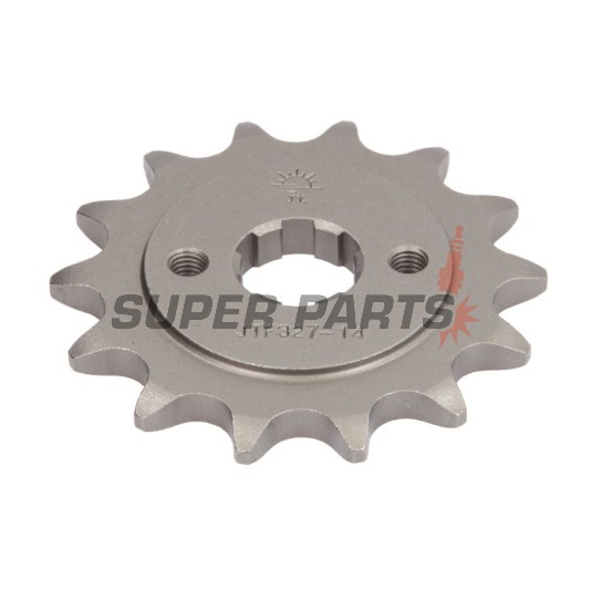 Μπροστινό γρανάζι -JT- JTF327,14, 14 δόντια, Honda CRF 150 2003-2005, 2008-2018, CRF 230 2003-2017, CRM 125 1990-1999, NSR 125 1989-2003, VT 125 1999-2008, XL 125 2001-2013, XR 250 1988-1995, Kymco MXU 50 2004-2008