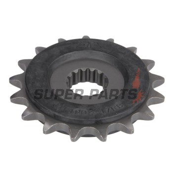 Μπροστινό γρανάζι -JT- JTF1902,17RB, 17 δόντια, με λαστιχένιο αποσβεστήρας, Husqvarna Svartpilen 701 2019, KTM Adventure 640 1999-2007, Adventure 790 2019, Duke 640 2000-2006, Duke 690 2008-2019, Enduro 690 2008-2018, LC4 400 1997-2001, LC4 640 1999-2007
