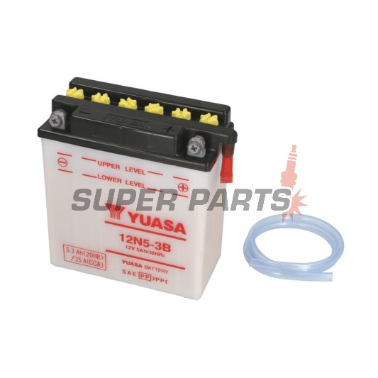Μπαταρία -YUASA- 12N5-3B, 5Ah 12V