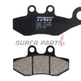 Τακάκια φρένων -TRW- MCB744, Aprilia SR, Sportcity; Derbi Boulevard; Vespa/Piaggio 946, Beverly, Carnaby, Fly, GT, GTS, GTV, Granturismo, Hexagon, Liberty, MP3, Primavera, Skipper, Sprint, Typhoon, X7, X8, X9, X10 (2000-2017)