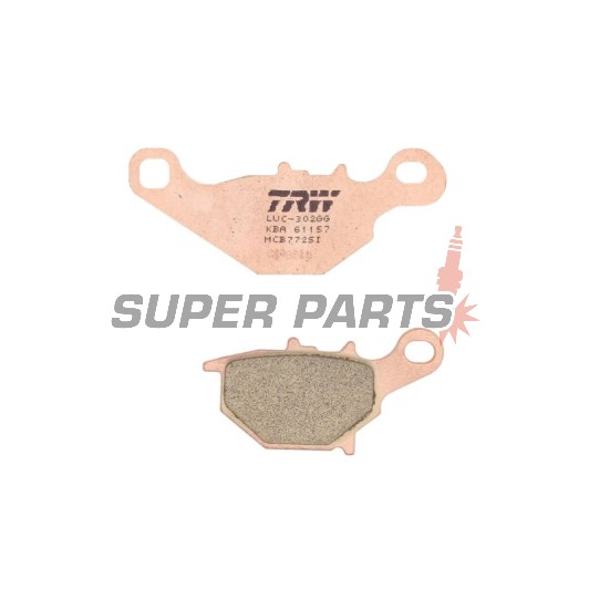 Τακάκια φρένων -TRW- MCB772SI, Suzuki RM85/RM85L (2005-2018)
